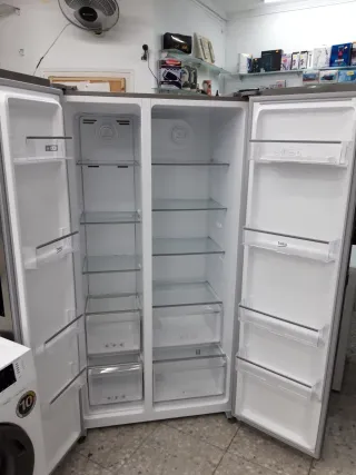 Nevera Americana Beko inox con garantía 