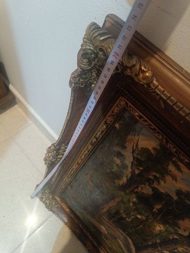 Cuadro Lienzo Grande Madera