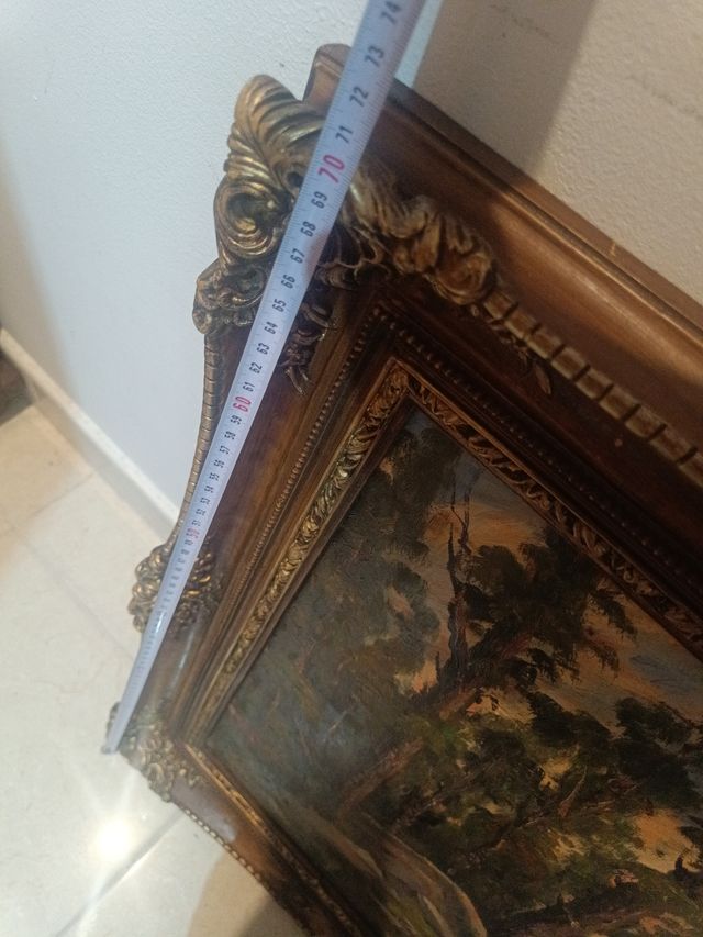 Cuadro Lienzo Grande Madera