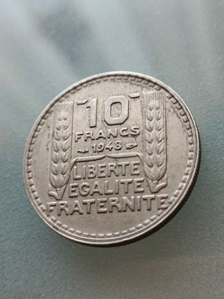 10 Francos Francia 1948