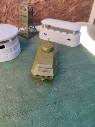Modellino Carro Armato Militare Verde