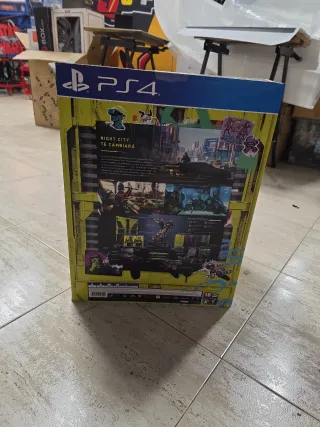 Caja Cyberpunk 2077 Edición Coleccionista PS4