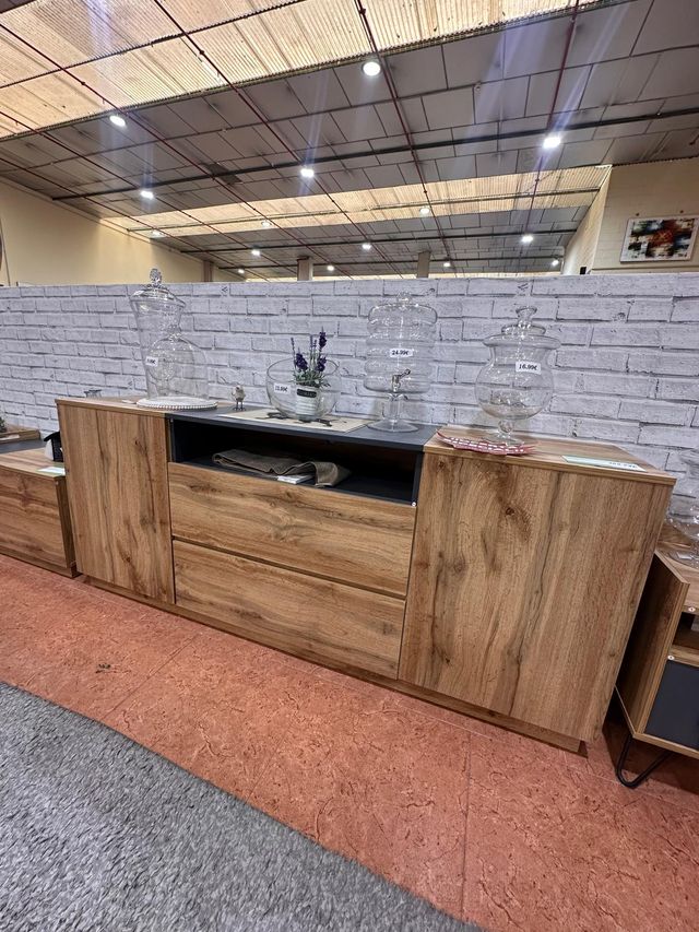 Recibidor madera vintage oferta