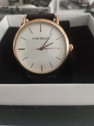 Reloj Mark Maddox HC3010-47 Hombre Oro Marrón