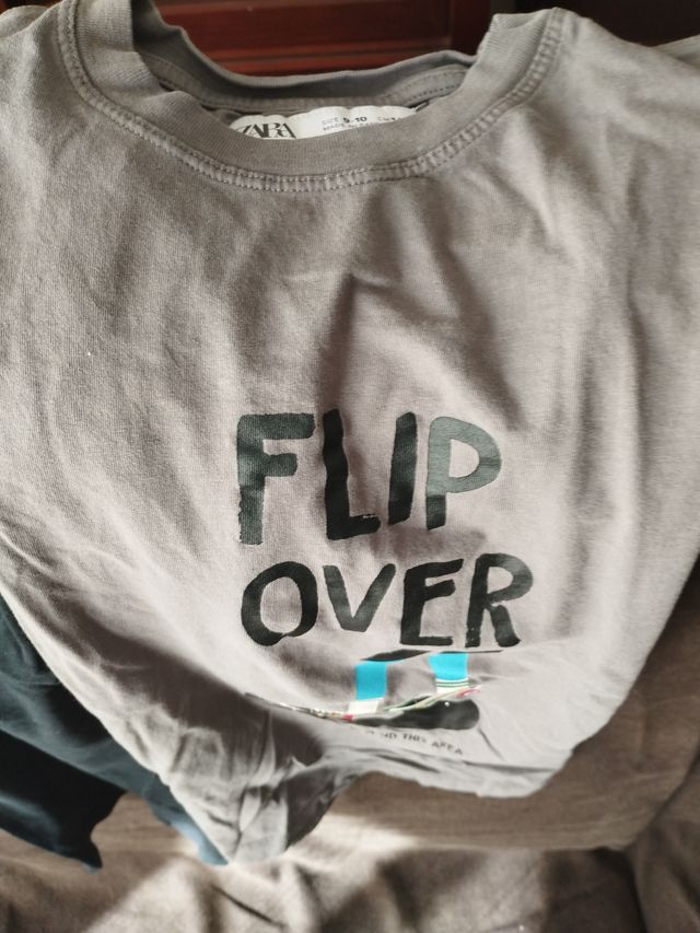 3 Camisetas Manga Larga Niño Talla 9-10