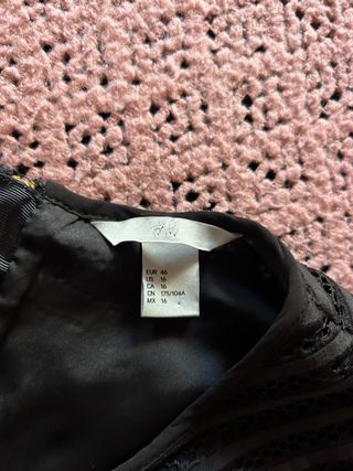 Abito nero H&M tg 46