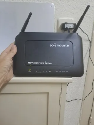 Router Movistar Fibra Óptica