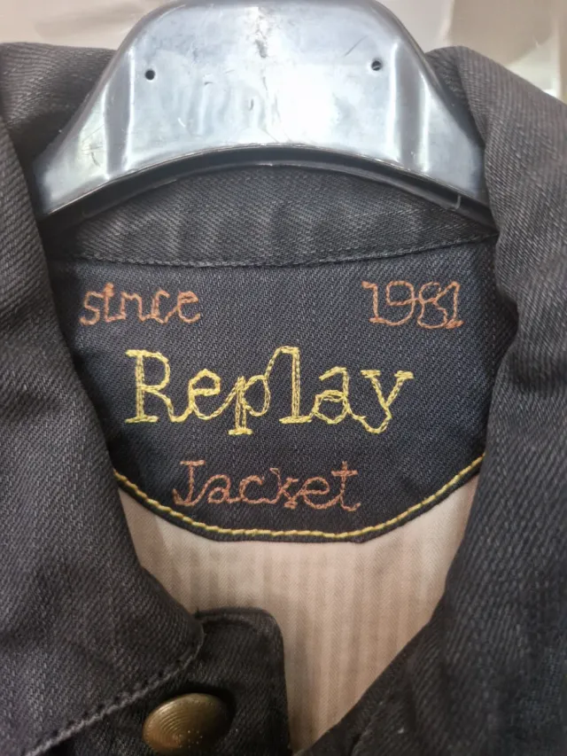 Chaqueta Replay Negra Mujer