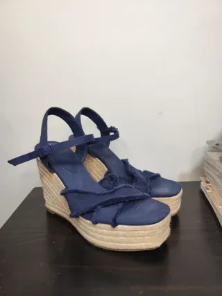 Sandalias de cuña tacon