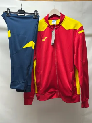 Conjunto Chándal Joma Hombre Rojo/Amarillo Nuevo