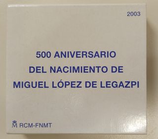 Moneda 10€ Plata España 2003 Legazpi