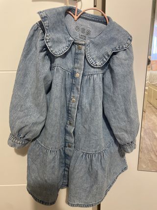 Vestido vaquero Primark niña 3-4 años