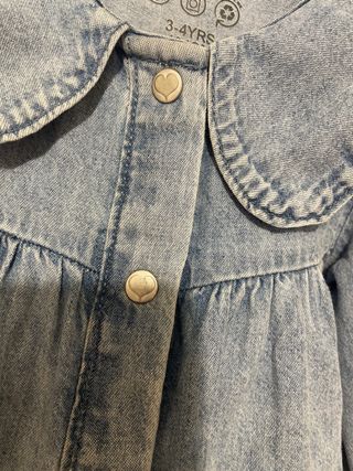 Vestido vaquero Primark niña 3-4 años