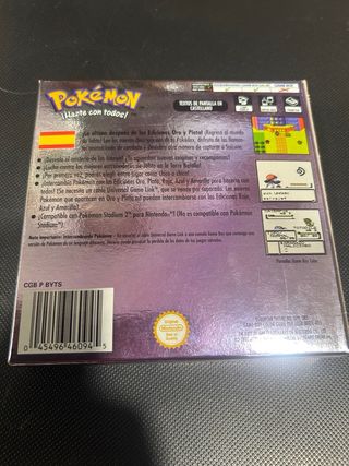 Pokémon Edición Cristal Game Boy Color