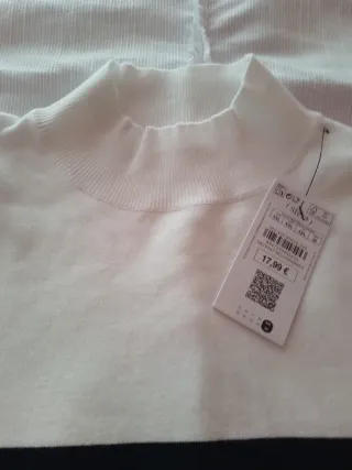 Jersey rayas blanco y negro talla XXL