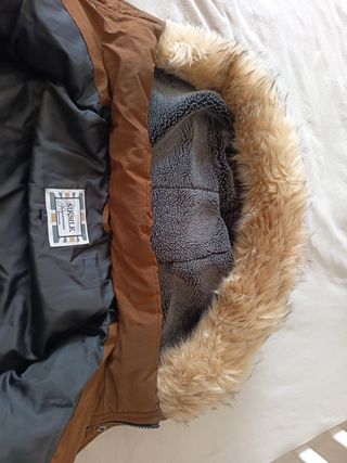 Chaqueta SikSilk Marrón con Capucha