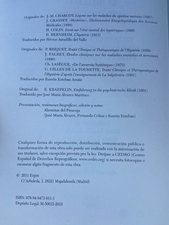 La histeria antes de Freud