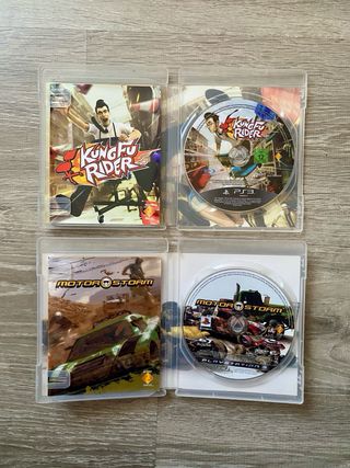 Pack Juegos PS3 Kung Fu Rider y MotorStorm