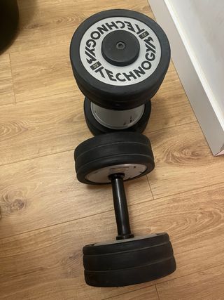 Mancuernas Technogym 22 kg
Se escuchan ofertas 