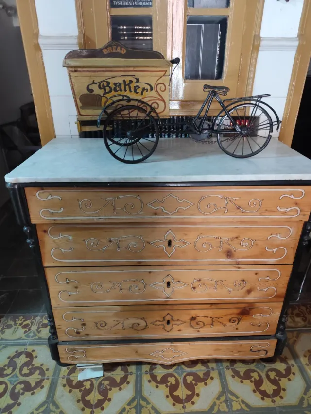 Carrito de panadero vintage