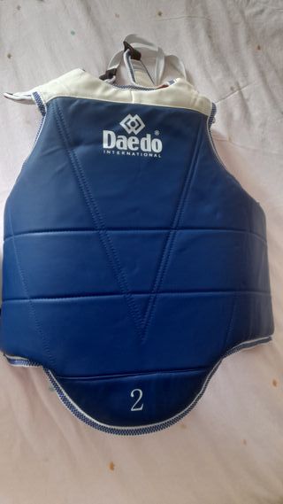 Casco Taekwondo Talla M y Peto