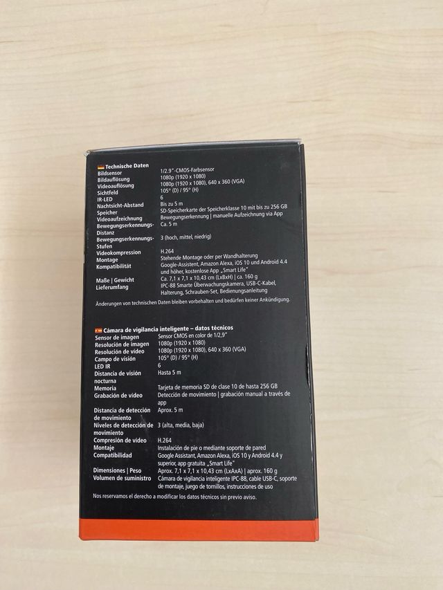 Telecamera di sorveglianza intelligente Rollei IPC-88