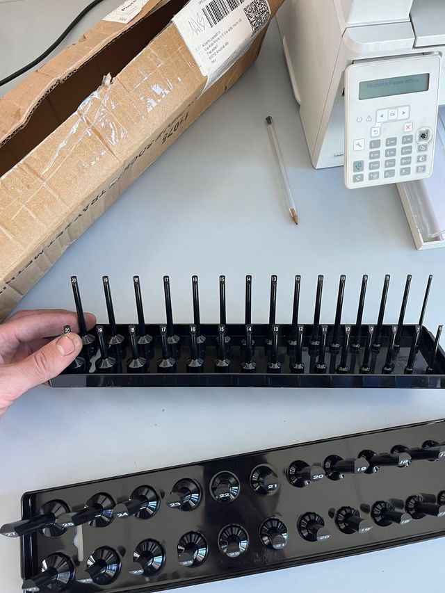 Organizzatore bussole 3/8