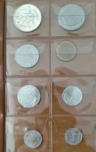 8 Monete Città del Vaticano 1975