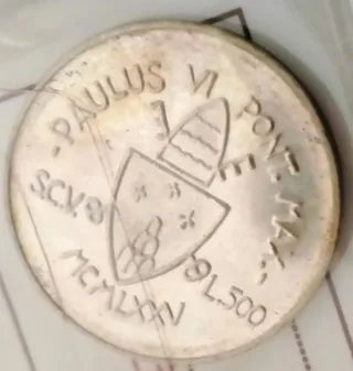 8 Monete Città del Vaticano 1975