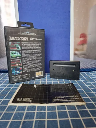 MEGADRIVE JURASSIC PARK ORIGINAL COMPLETO 