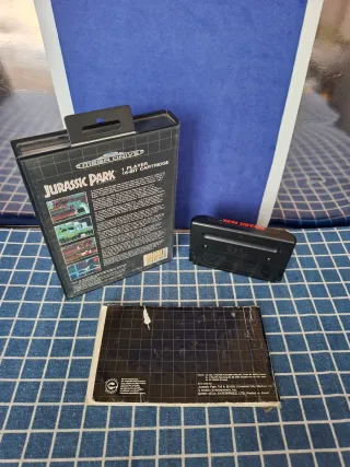 MEGADRIVE JURASSIC PARK ORIGINAL COMPLETO 