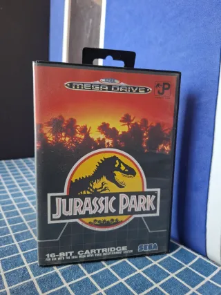 MEGADRIVE JURASSIC PARK ORIGINAL COMPLETO 