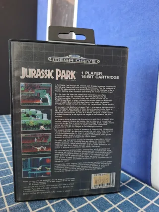 MEGADRIVE JURASSIC PARK ORIGINAL COMPLETO 