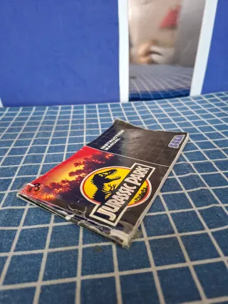 MEGADRIVE JURASSIC PARK ORIGINAL COMPLETO 
