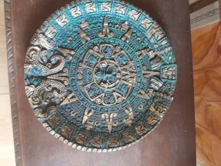 Calendario Azteca Piedra Malaquita