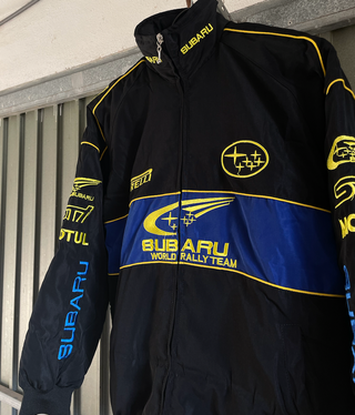 Chaqueta Bomber Subaru WRC Retro Motorsport