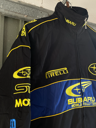 Chaqueta Bomber Subaru WRC Retro Motorsport