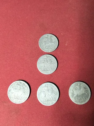 Monedas 10 céntimos de Ptas. España