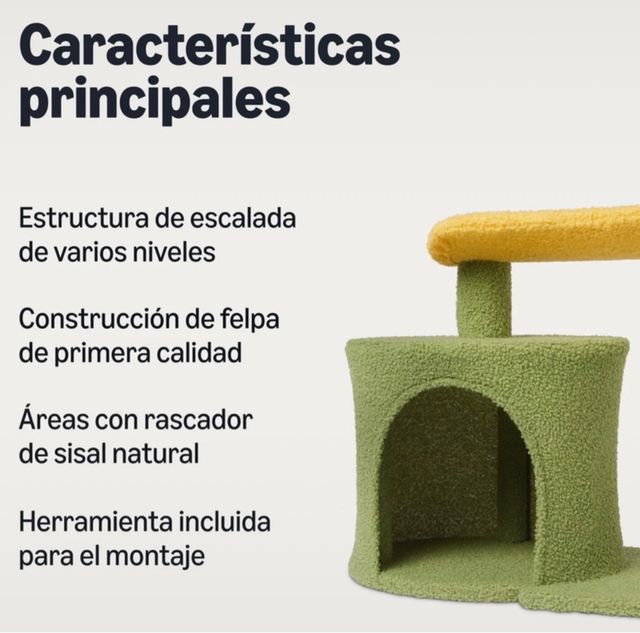 Rascador Cactus Gatos Nuevo