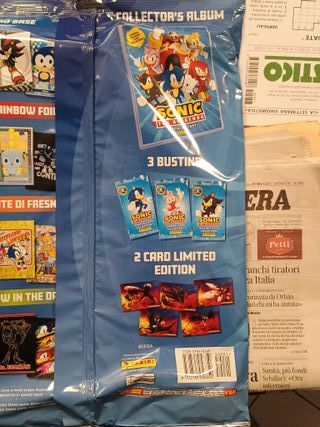 Sonic the Hedgehog - Album + Bustine