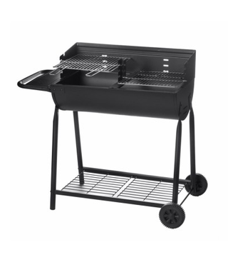 Barbecue a carbonella 107x58x94cm 2 griglie