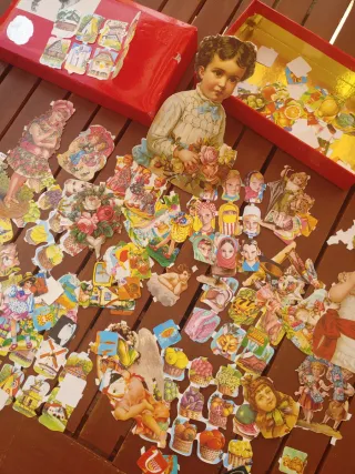 Lote Vintage Cromos Antiguos