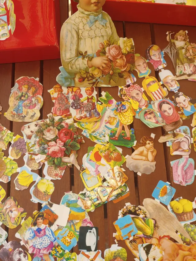 Lote Vintage Cromos Antiguos