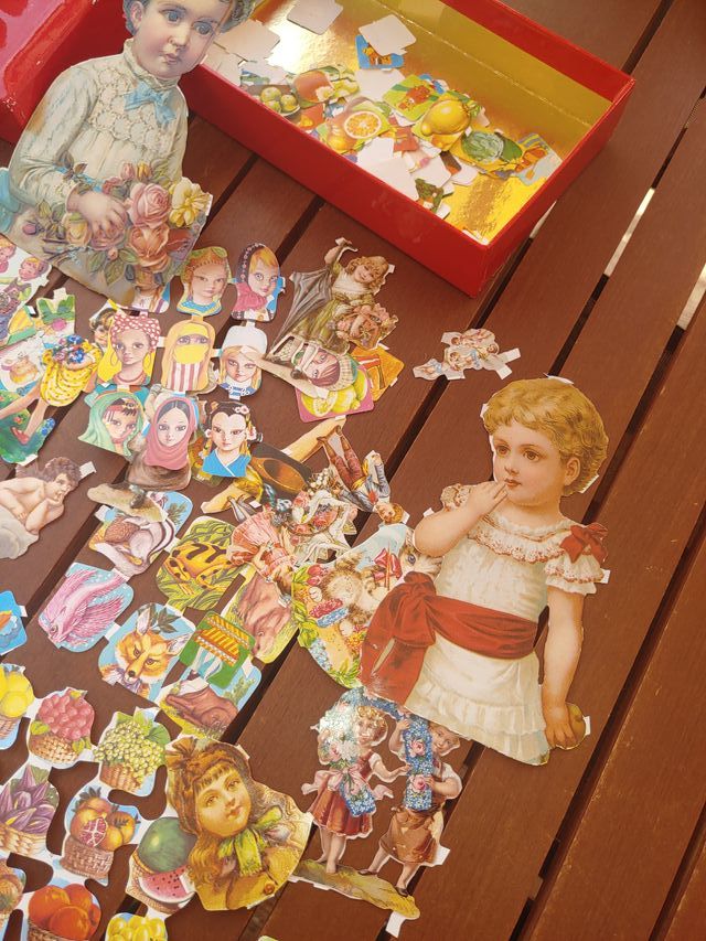 Lote Vintage Cromos Antiguos