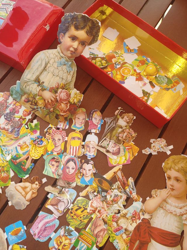 Lote Vintage Cromos Antiguos