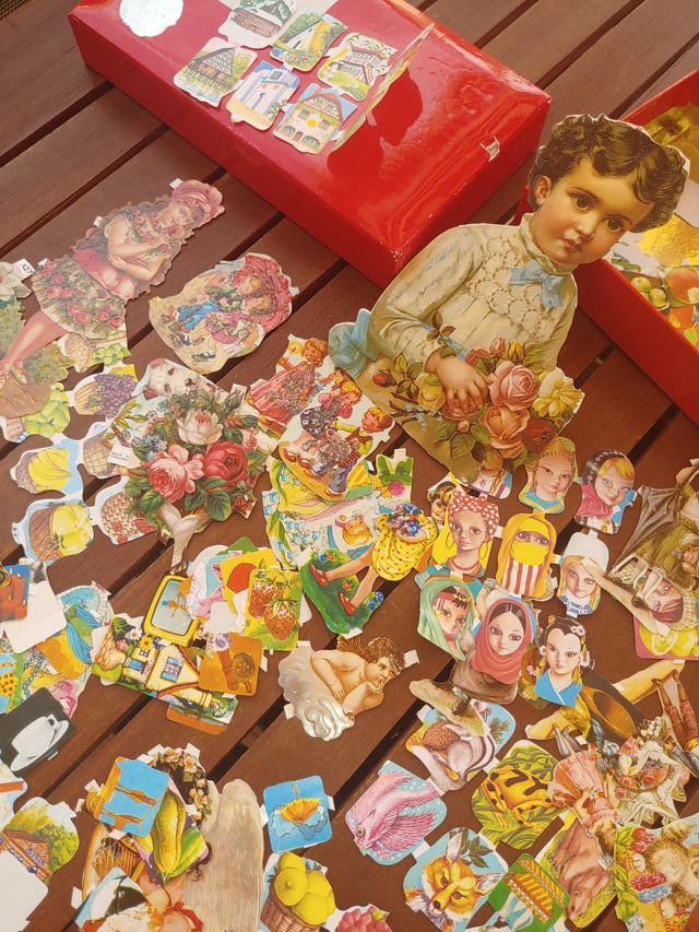 Lote Vintage Cromos Antiguos