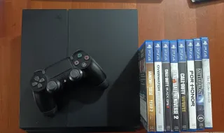 PlayStation 4 1 TB Nera con Controller e Giochi