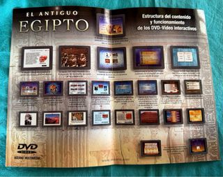 Serie El Antiguo Egipto DVD interactivos