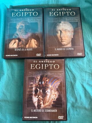 Serie El Antiguo Egipto DVD interactivos