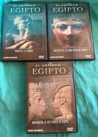 Serie El Antiguo Egipto DVD interactivos